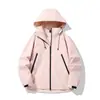 Chaqueta de senderismo para hombre de capa única, cortavientos, impermeable, transpirable, para primavera y otoño 2026, con capucha
