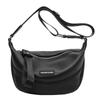 Bolsa transversal com design de nicho e venda ao vivo, bolsa de ombro casual em PU, cor sólida, estilo Texchy, bolsa casual para trabalho, estilo bolinho de massa