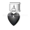 Pulsera Módulo Italiano Colgante de Corazón Venta Caliente Transfronteriza Pulsera de 9 mm Accesorios de Empalme DIY Gratis Wholesale en Stock