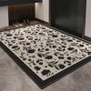 Tapete de entrada retro americano para puerta, tapete antideslizante para quitar el polvo, tapete para interior, entrada, se puede cortar, alfombra de bucle al por mayor