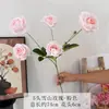 5 Rosas de Montanha de Neve Artificiais para Decoração de Salão de Casamento, Materiais DIY para Mesinha de Cabeceira do Quarto de Casamento, Arranjo de Casamento