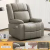 Sofá Multifuncional Elétrico Massageador Sala de Estar Espaço Pequeno Individual Sofá Cama Poltrona de Balanço Pessoa Preguiçosa Lazer Cadeira Giratória
