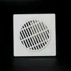 Drenaje de piso cuadrado de PVC simple para techo balcón precio de fábrica de plástico Changsheng venta al por mayor accesorios de drenaje suministro de agua