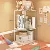 Estante de almacenamiento para mesita de noche de dormitorio, estante de almacenamiento de esquina para litera de dormitorio, estantería de esquina para mesita de noche de estudiante universitario