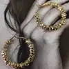 Brincos de Argola Dourados e Prateados, Nicho de Luxo Leve, Argolas Irregulares, Brincos Versáteis, Brincos com Franjas