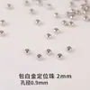 Cobre banhado a ouro 18k pulseira e colar DIY materiais de miçangas artesanais fecho em U fecho de ponta conta de posicionamento fecho acessórios