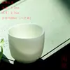 Yue Rui Dehua Porcelana Blanca Hielo Taza de Té Maestra Gama Alta Taza para Beber Té Grande Colección Taza de Té Grande Gama Alta