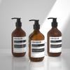 Botella con Bomba de Presión Transfronteriza de 500ml Material Marino Reciclado Protección Ambiental Material de Empaque para Crema de Manos Fragancia de Alta Gama Botella para Gel de Ducha