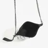 Bolsas para Mulheres 2025 Verão Nova Bolsa de Corrente Geométrica com Diamantes Cor Luminosa que Muda Moda Tendência de Ombro Único Transversal para Mulheres