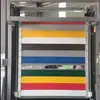 Turbina Resistente al Viento Puerta Rápida Dura Fabricante Puerta Enrollable Rápida de Aleación de Aluminio Industrial Sensor Automático Puerta Enrollable de Garaje
