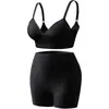 Conjunto de Ropa Interior de Belleza para Espalda, sin Cables, Estilo Europeo y Americano, para Correr, Yoga, Cómodo y Transpirable, Set de Sujetador Deportivo Push-Up, Venta al por Mayor