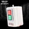 Interruptor de Pulsador de Potencia Delixi Cdp3-216/Bs216 Interruptor de Motor para Máquina de Corte Botón Multipropósito