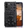 Aplicable a la funda del teléfono móvil Vivo S16 S16e piel de vaca cocodrilo calavera medio paquete S16Pro funda protectora ultrafina