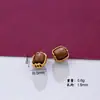 Accesorios de Cuentas Sueltas de Madera de Agarwood Estilo Chino, Pulsera DIY de Sándalo, Cuentas Perforadas, Cuentas Espaciadoras, Cuentas de Barril, Módulos para Pulseras
