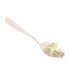 Trigo biodegradável 9,5cm colher de plástico descartável colher de sobremesa colher de bolo colher de salada colher ocidental atacado