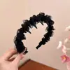 Diadema de Malla con Perlas de Alta Gama Envolvente para Mujer 2025 Nueva Diadema Antideslizante Dentada Paquete de Cabello de Alta Presión Craneal Pasador