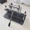 Máquina Manual de Troquelado Prensa de Troquelado Prensa de Punzonado Manual Pequeña Máquina de Blanking Máquina de Corte Cortador de Goma de Tenis de Mesa