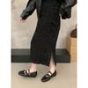 Zapatos Retro Redondos con Plataforma Interior Estilo Francés para Mujer 2025 Otoño Nuevos Zapatos de Ballet Mary Jane con Estampado de Leopardo para Mujer