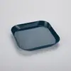 Prato Quadrado de Palha de Trigo para Ossos de Frango, Petiscos, Frutas Secas, Lixo de Mesa