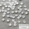 Mini acessórios para unhas de diamante branco transparente com fundo pontudo tamanho pequeno formato de olho de cavalo coração borboleta pilha de cristal acessórios para unhas de diamante