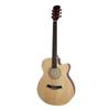 Guitarra Real de Fábrica de 40 pulgadas Toda de Madera Maciza con Borde Ribeteado Guitarra Folk Guitarra de Madera Guitarra Acústica Tocable