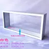 Configuração de mesa DIY pessoa estrela oca grande figura 3D flor preservada boneca flor seca display porta-retrato caixa