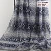 Tela de gasa georgette estampada 75D estilo bohemio para puesto de arena vestido de verano con falda amplia vestido maxi súper etéreo