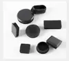 Accesorios para Barandilla de Hierro Cubierta de Base de Plástico Negro Sin Pintar Tapa de Tornillo Cubierta Decorativa de Acero Inoxidable Barandilla de Escalera