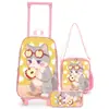 Nuevo Set de Bolso con Ruedas Transfronterizo para Niños, Maleta con Ruedas para Niños que se Puede Usar como Mochila, Personalizable y al por Mayor