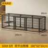 Valla anti-escape para mascotas jaula para perros espacio grande casa para perros teddy corgi jaula de entrenamiento de aislamiento anti-escape superior
