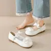 Zapatos Mary Jane estilo universitario japonés para mujer, nuevo modelo 2026, lazo de encaje, hebilla única, punta redonda, tacón bajo, zapatos de mujer estilo dulce