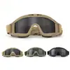 Gafas Tácticas a Prueba de Viento para Desierto, Gafas para Ciclismo Todoterreno, Resistentes al Viento, a la Arena y Anti-caída para Ciclismo al Aire Libre
