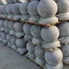 Fabricante Personalizado Esfera de Granito Plaza Escolar Parque Bola Obstáculo Bola Coche Parada Bola Pilar de Piedra Parada Coche Piedra