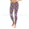 Leggings de primavera y otoño 2022 para mujer, pantalones de yoga con estampado digital 3D creativos de Halloween, leggings de una pieza