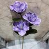 Novo Filme com Sensação de Magnólia para Impressão 3D Flor de Magnólia de Simulação de Alta Qualidade Magnólia Casa Flor Chinesa Casamento