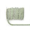 Cadena de garra de tres filas con taladro AB de color Wei Chen, cadena de diamantes de imitación densa con revestimiento inferior plateado, cadena de taladro con costura manual DIY, joyería al por mayor