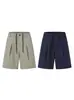 Pantalones de Trabajo Rectos de Pierna Ancha Casuales Funcionales Nanxia Tendencia Japonesa Sueltos Casuales Shorts de Color Sólido Nuevo Estilo de Verano