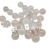 Jade Dragón Jade cuentas sueltas jade seda dorada cuentas sueltas Jade Blanco cuentas redondas pulsera DIY collar colgante cuentas tejidas cuentas de jade