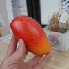 Simulación de frutas y verduras, modelo de espuma de plástico, limón falso, manzana, plátano, uva, cuerda, decoración, accesorios de tiro