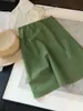 Falda de Color Sólido de Corte A Simple para Mujer, Nuevo Estilo Verano 2026, Cintura Alta, Adelgazante, Versátil, Casual, Falda Midi Petite