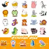 Compra Directa Transfronteriza de 100 Pegatinas Pequeñas de 4 cm de Animales Nuevos Erizo Mixtos, Lindas Pegatinas de Animales de Dibujos Animados