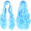 Peluca de cosplay de cabello universal, peluca de cabello Niang Cos, cabello largo y rizado, cabello rizado de seda de alta temperatura, peluca de anime de cabello universal