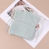 Boné de lã com borla feminino, chapéu de orelha de gato tricotado para outono e inverno, proteção engraçada para orelhas, boné de malha quente, coreano, para todos os tipos de combinações
