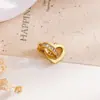 Acessórios para Joias DIY Pingente de Colar com Design de Coração Duplo Luxo Leve Nicho Alto Padrão Presente de Dia dos Namorados Qixi