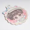 Etiquetas Personalizadas de Borracha Macia em PVC, Etiquetas de Pendurar de Borracha 3D, Etiquetas Criativas de Bagagem em Desenho Animado, Design Grátis