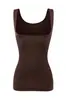 Modelador de Controle de Barriga Sem Costura Modelagem Corporal Suporte para Seios Colete Modelador Feminino Versão Aprimorada Pós-Parto Espartilho em U Modelador Corporal Colete para Cintura