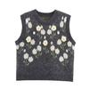 Chal de Punto con Flores Estéreo Popular de Exportación Transfronteriza al por Mayor Estilo Europeo y Americano para Aliexpress