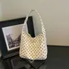 Bolsa Tote Casual de Moda con Lunares Nueva Tendencia Otoño 2026, Alta Calidad, Elegante, Única, Bolso de Hombro Simple