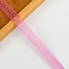 Ribete de encaje de lunares de 1.5 cm en varios colores, moño estilo coreano para caja de regalo DIY, accesorio para el cabello, accesorio para envolver flores