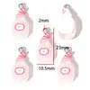 Lindo accesorio de resina miniatura realista taza de fruta colgante DIY para bolsa llavero de teléfono adorno W790